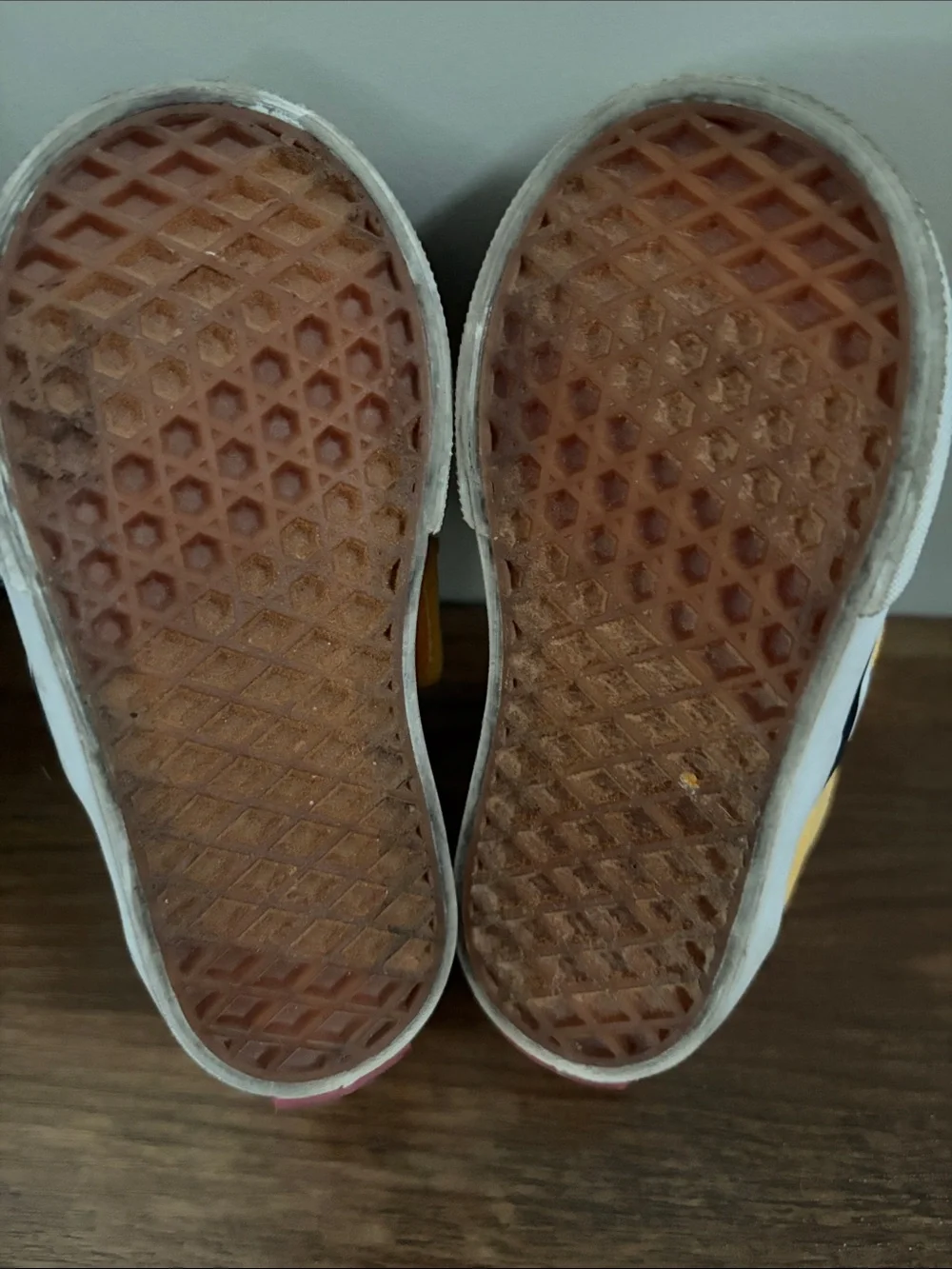 Vans size yellow